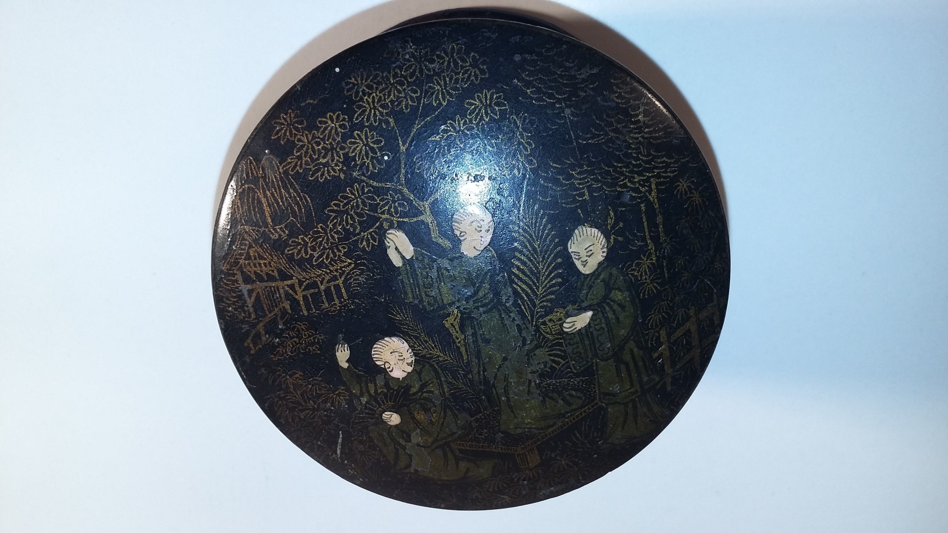Round Chinese box