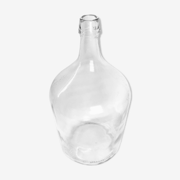 Transparent demijohn