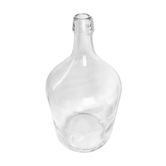 Transparent demijohn