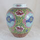 Vase chinois famille rose