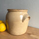 Old stoneware pot / storage jar / jam jar