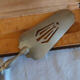 Art Deco Pie Server In silver metal