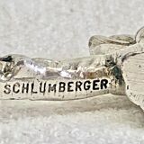 6 silver-plated knife rests Schlumberger Alsace Lorraine
