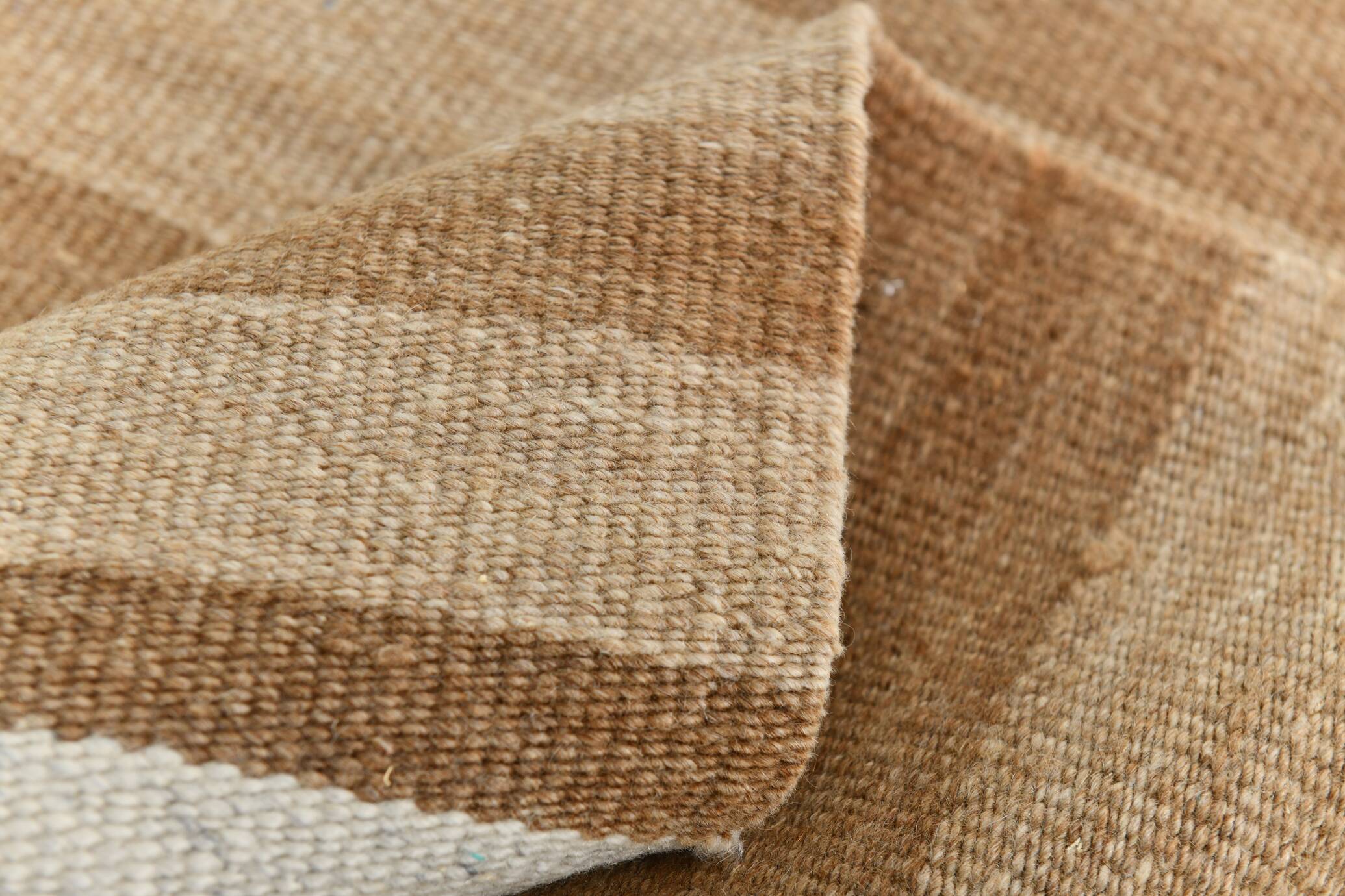 10x10 Bronze Beige Square Vintage Rug, 300x321Cm