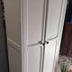 Armoire Parisienne Vintage - Blanc Craie - Années 50