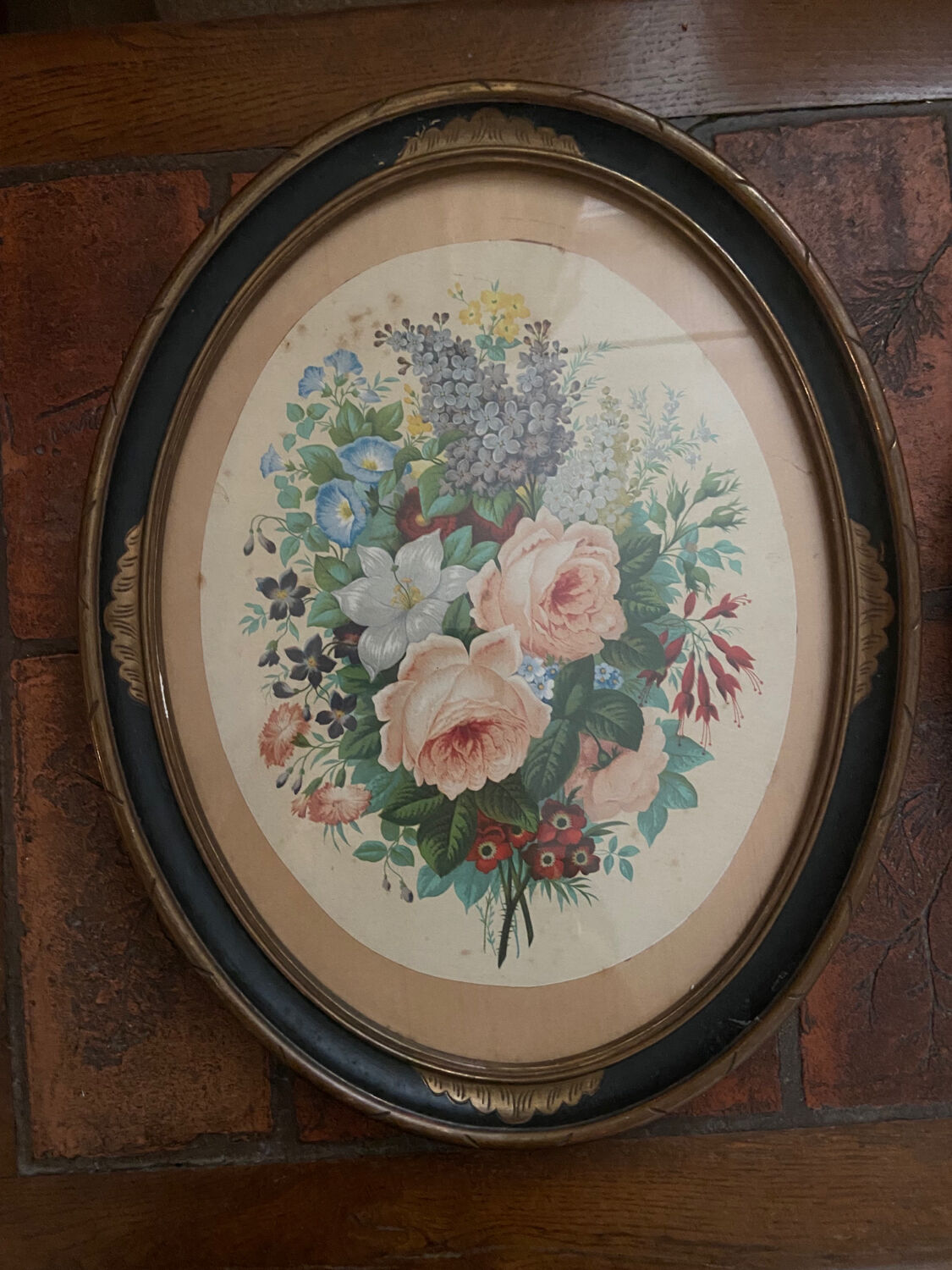 Pair of antique medallions