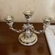 Chandelier en argent vintage