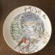 Set of 12 decorative plates Royal Worcester – Peter Barrett – Edition