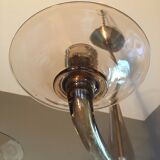 Blown glass chandelier