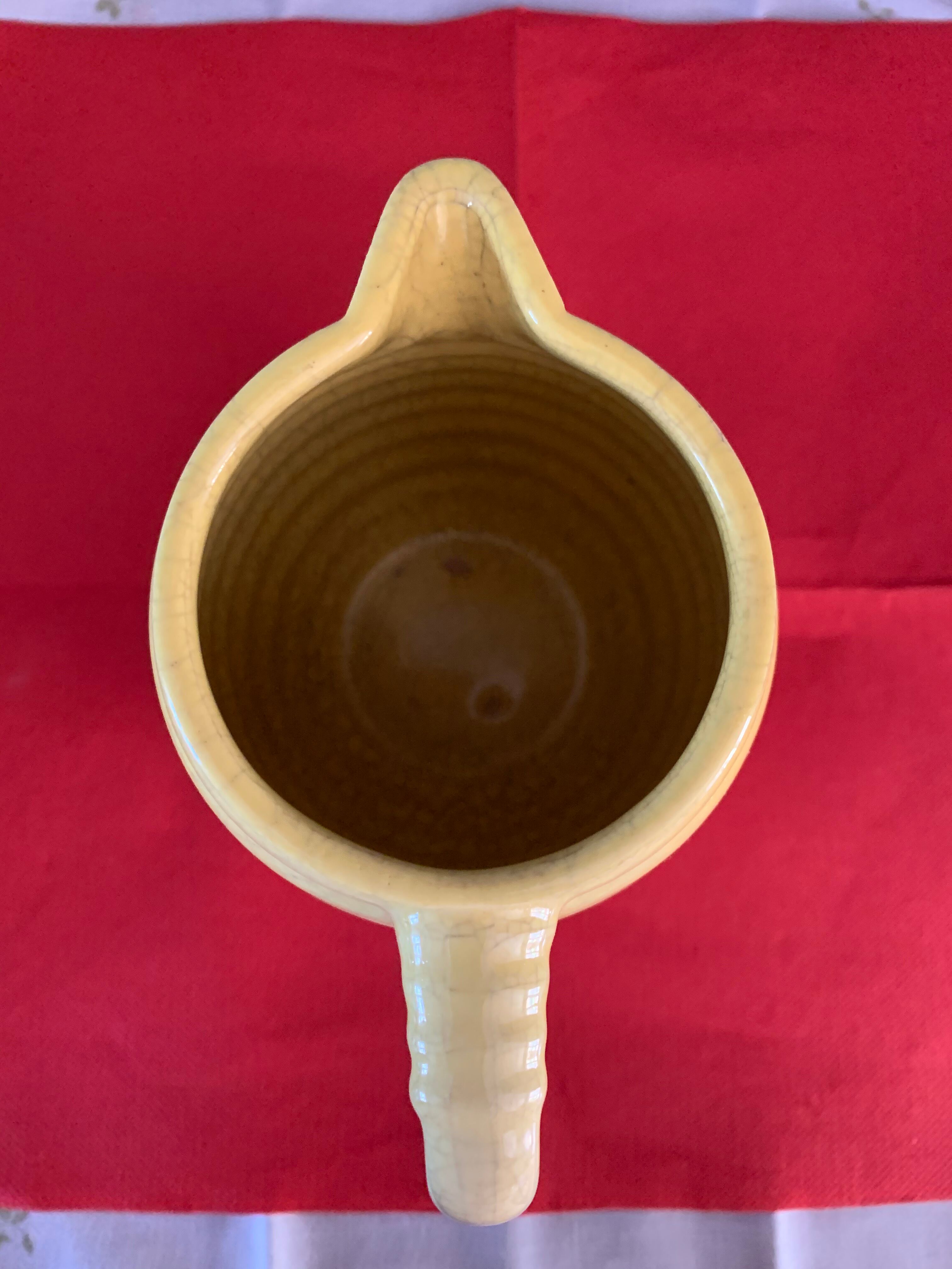 Nice water pitcher wine ceramic