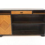 Scandinavian console in elm, Swedish Modern, Sweden, 1940.