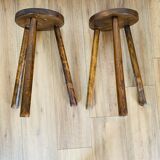 Pair of minimalist stools