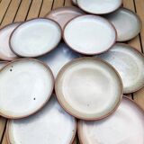 Service 14 stoneware dessert plates