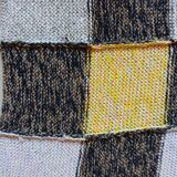 Wool patchwork blanket