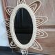 Miroir osier vintage 43x57cm