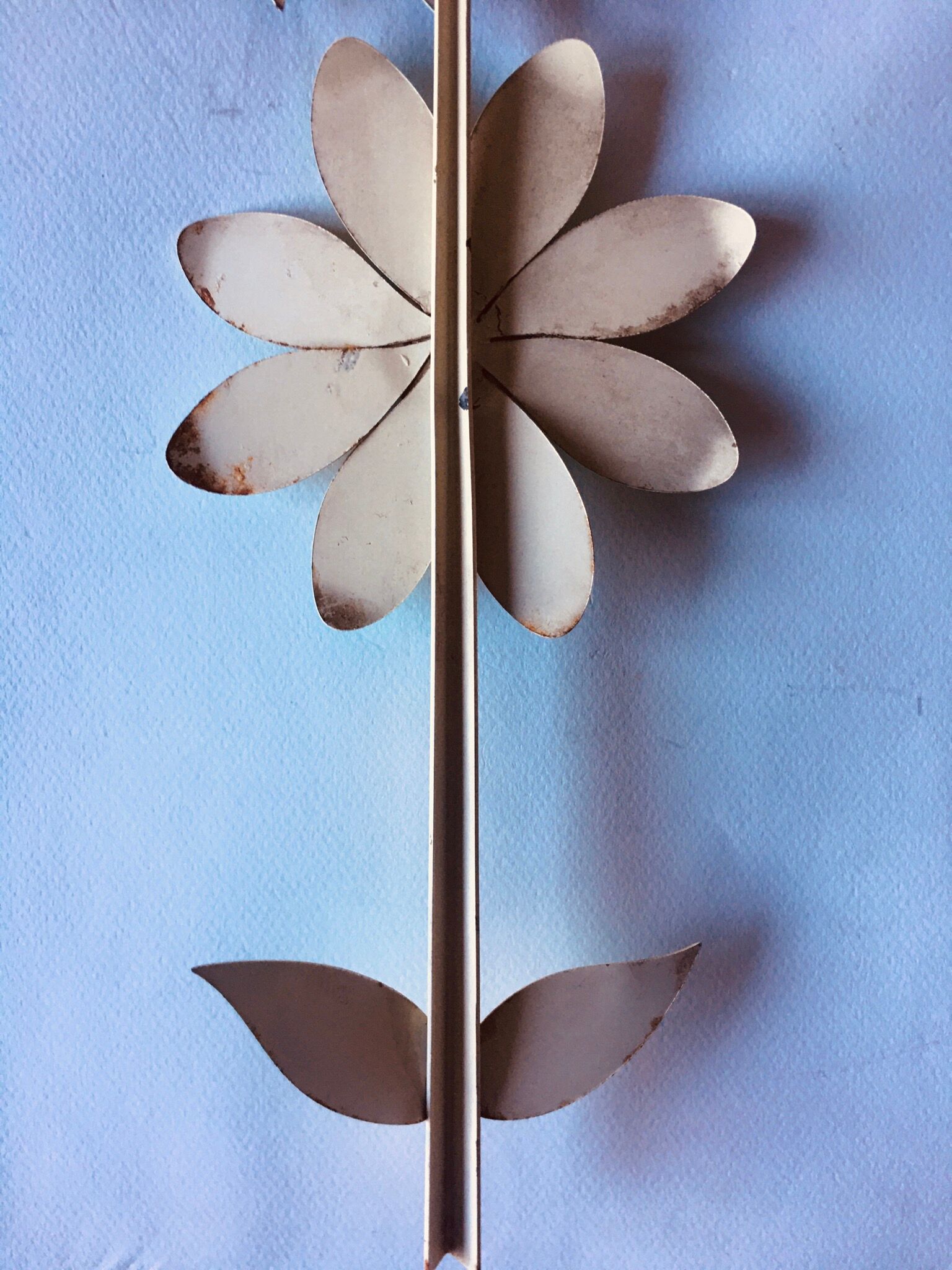 Vintage flower mirror