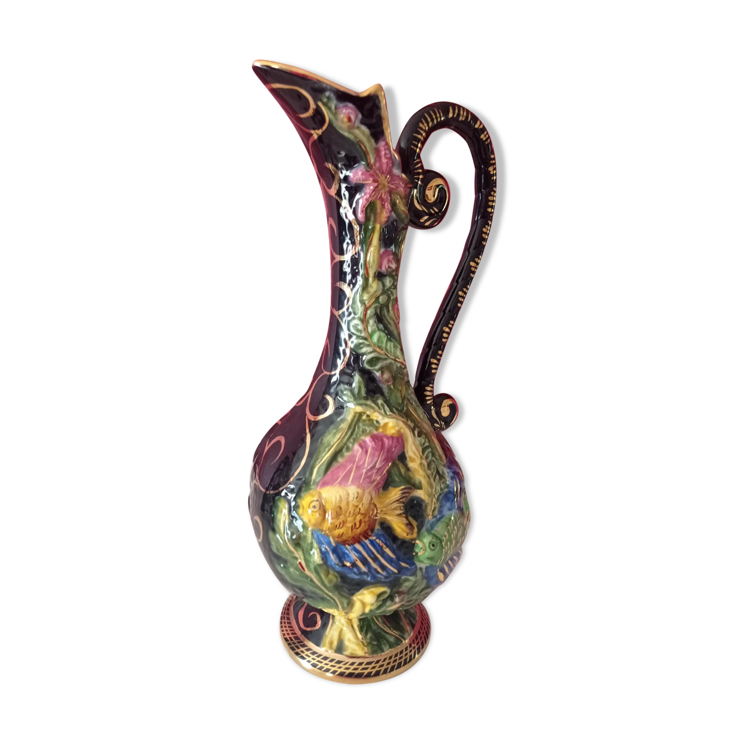 Vase en céramique  H. Bequet - Quaregnon Belgique, Moule 272