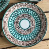 3 petites assiettes Robert Picault Vallauris