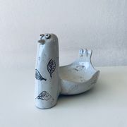 Vide poche ou coupelle en céramique oiseau