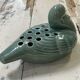 pique flower by ceramist pol chambost (1906-1983) representing a duck
