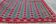 Traditional red and green handmade carpet in pure wool  115x210cm