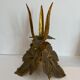 Brass candleholder art deco, 1930