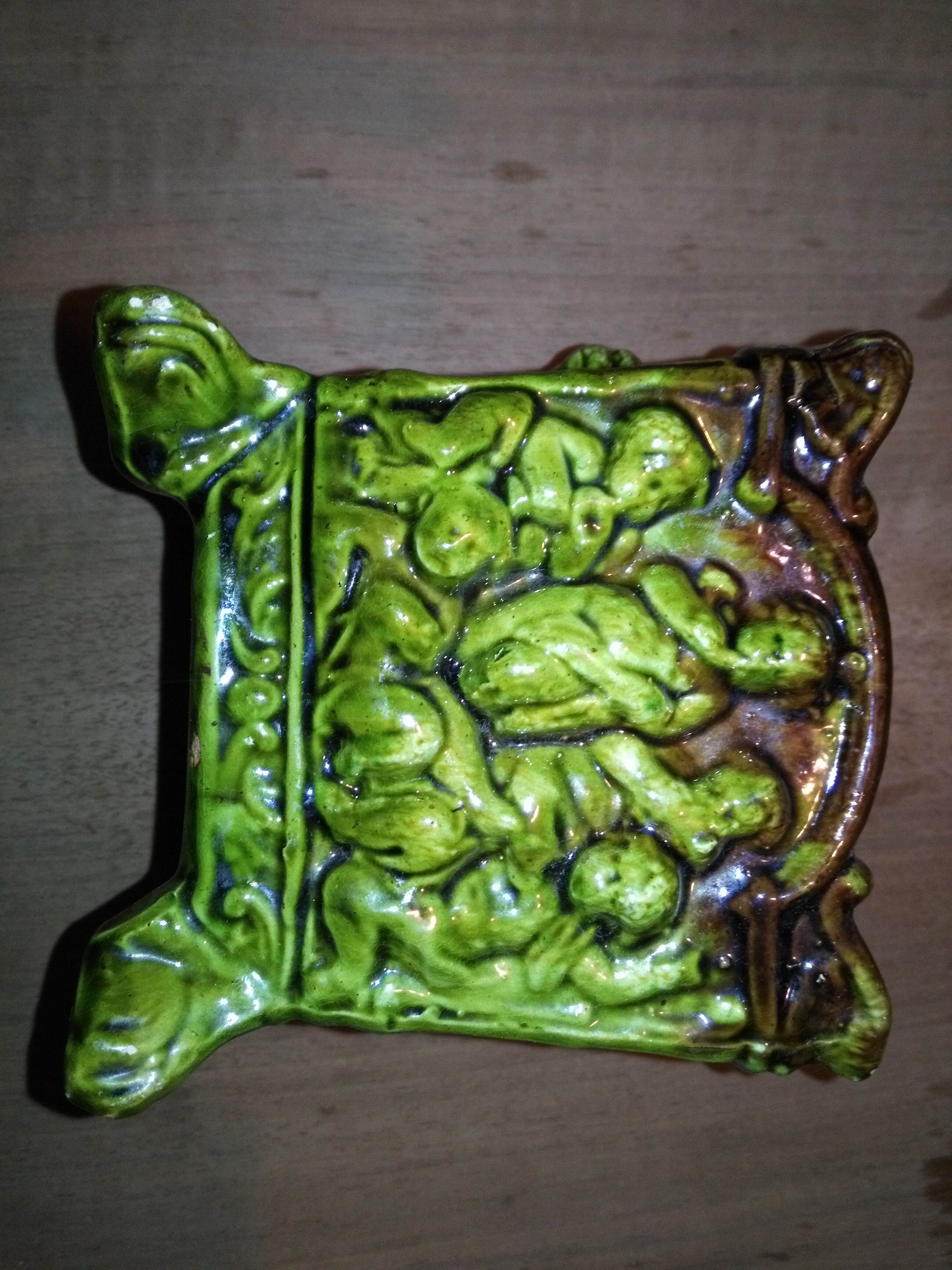 Art nouveau earthenware gardener