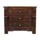 Vintage Carved Oak Cabinet/Chest of Drawers with Mythical Figures