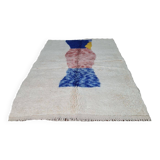 Handmade wool Berber rug 250 x 150 cm