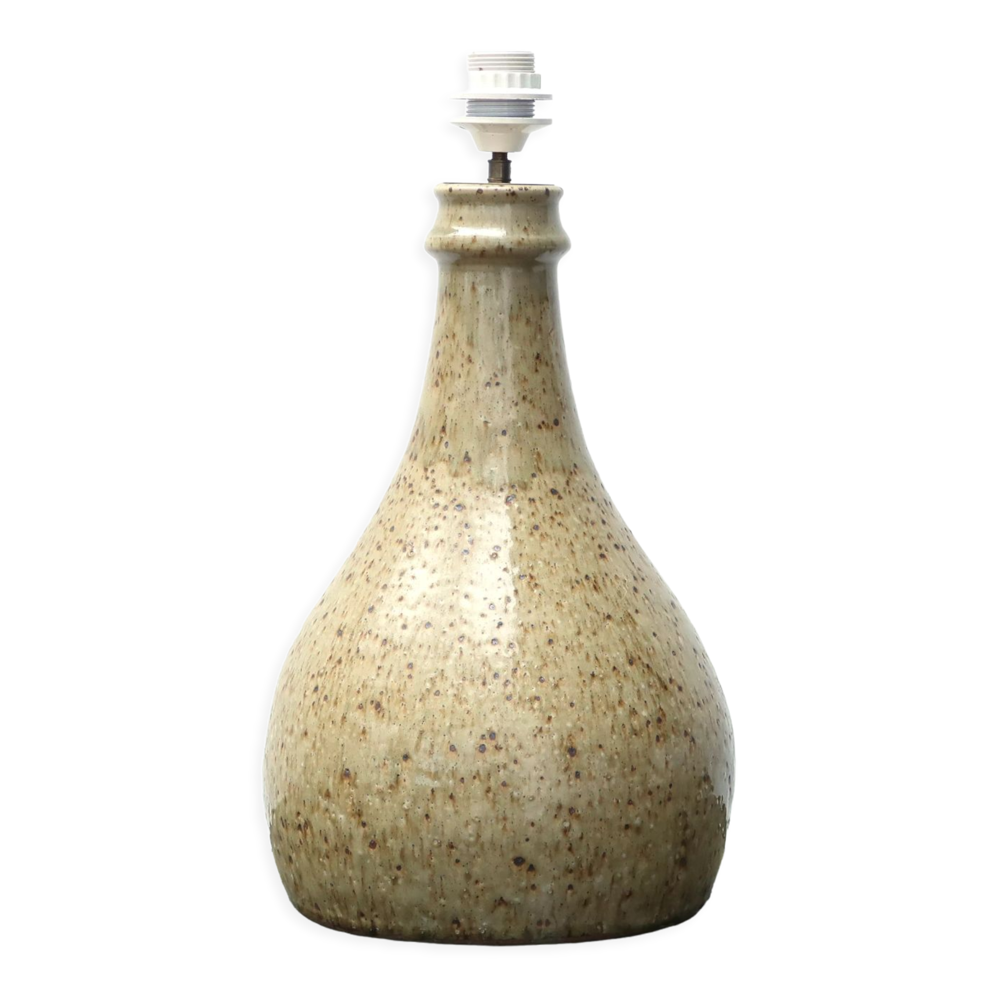 Pied de lampe en grès de jacques migeon, la borne