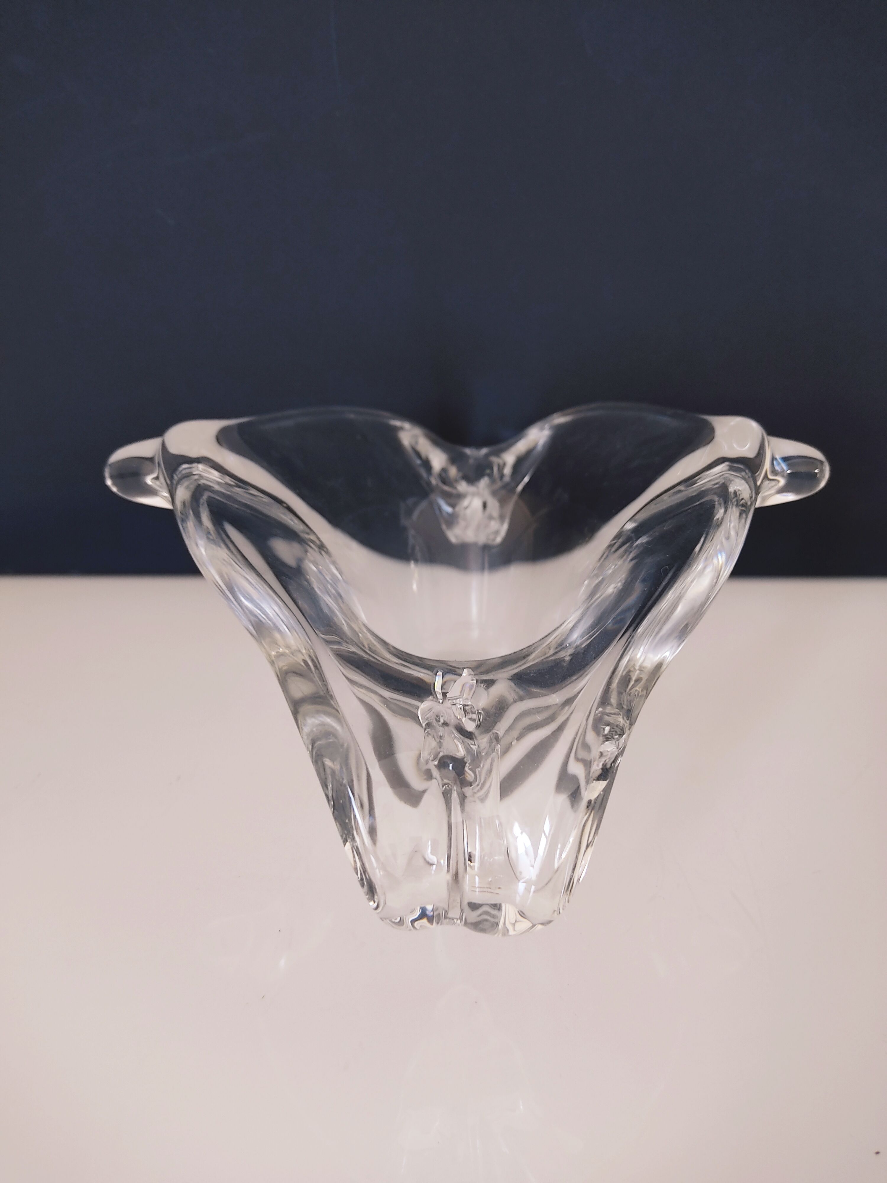 Coupe vide poche en cristal Val Saint Lambert