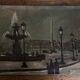 Oil 1950 Paris Night by Alberto Spadolini