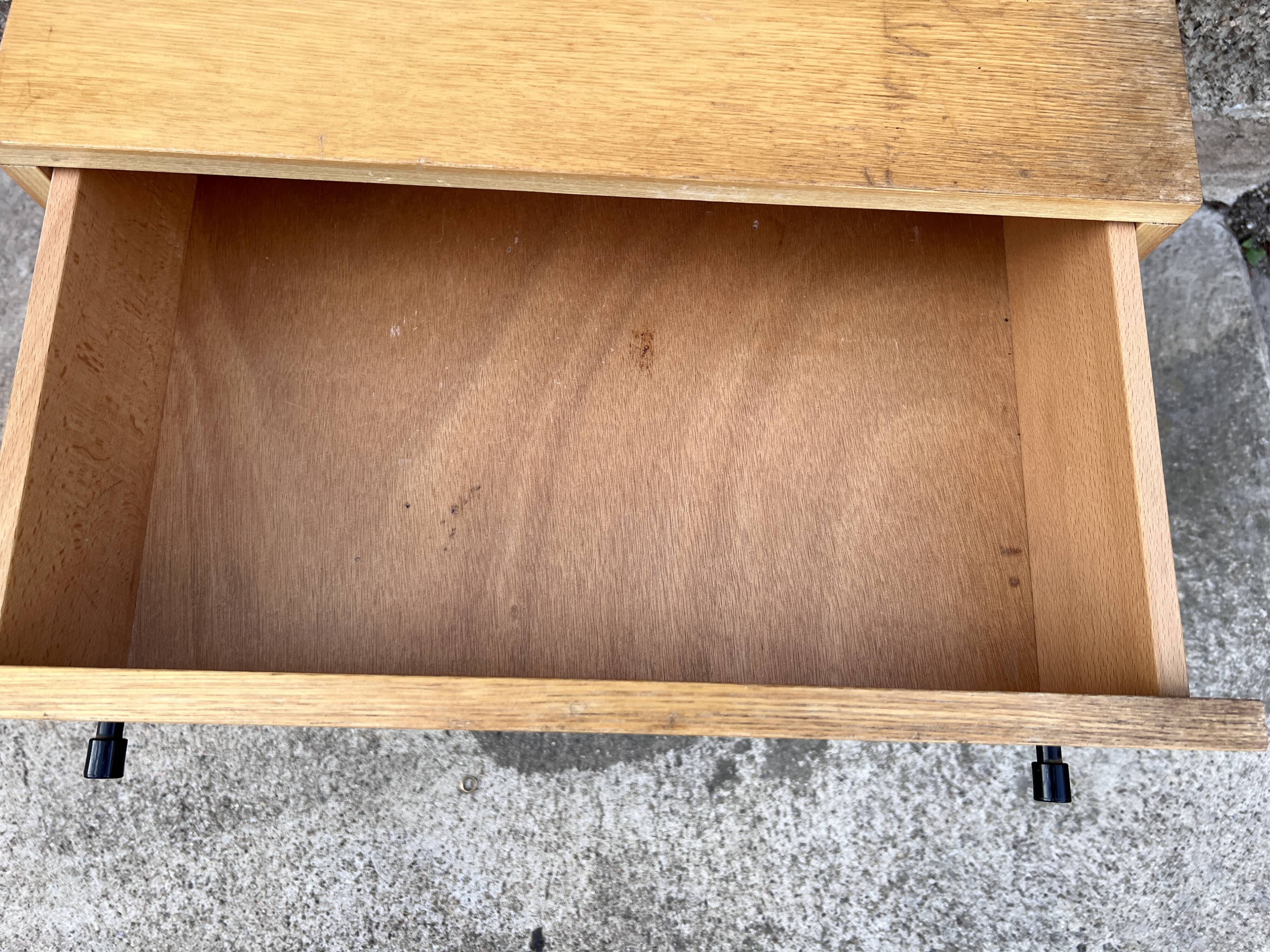 Vintage chest of drawers metal feet