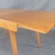 Extension Table in Ash František Jiràk by Tatra vintage Czech 1960s