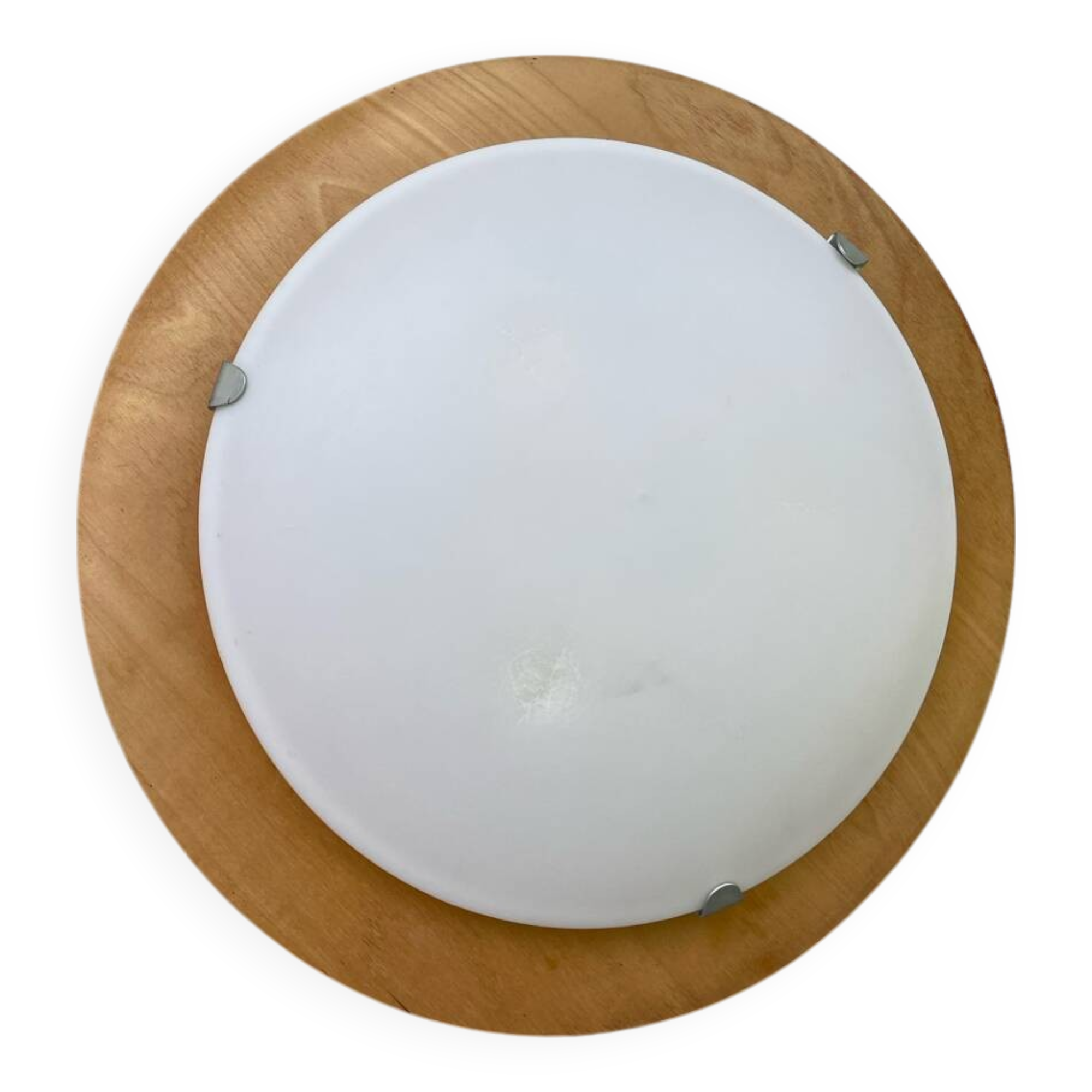 Vintage IKEA wooden ceiling light