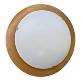 Vintage IKEA wooden ceiling light