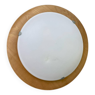 Vintage IKEA wooden ceiling light