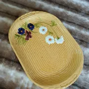 Old slipware plate