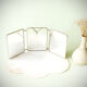 Miroir triptyque 58x24cm