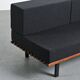 Cansado bench in mahogany by Charlotte Perriand, Mauritania, 1962