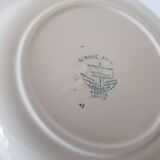 6 old Creil Montereau soup plates