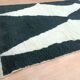 Moroccan wool rug handwoven 2.5x1.5 m