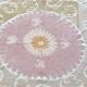 Vintage hand-embroidered tablecloth 141x168 cm