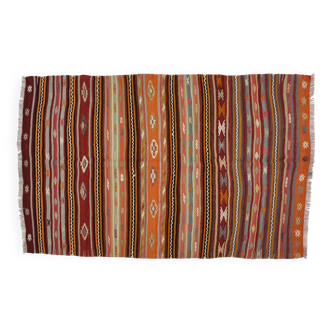 Tapis Kilim Rayé - 165 x 263 cm