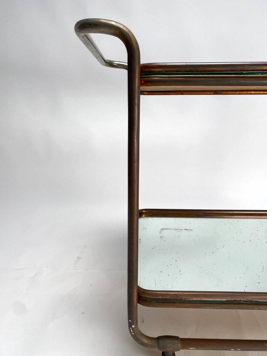 Bauhaus Bar Trolley by Luigi Brusotti, 1941
