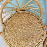 Garden lounge set Art deco in rattan and wicker
