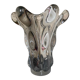 Giraffe vase in crystal from Vannes