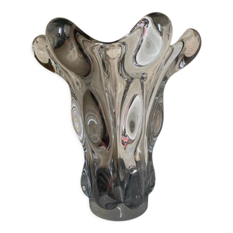 Vase girafe en cristal de vannes