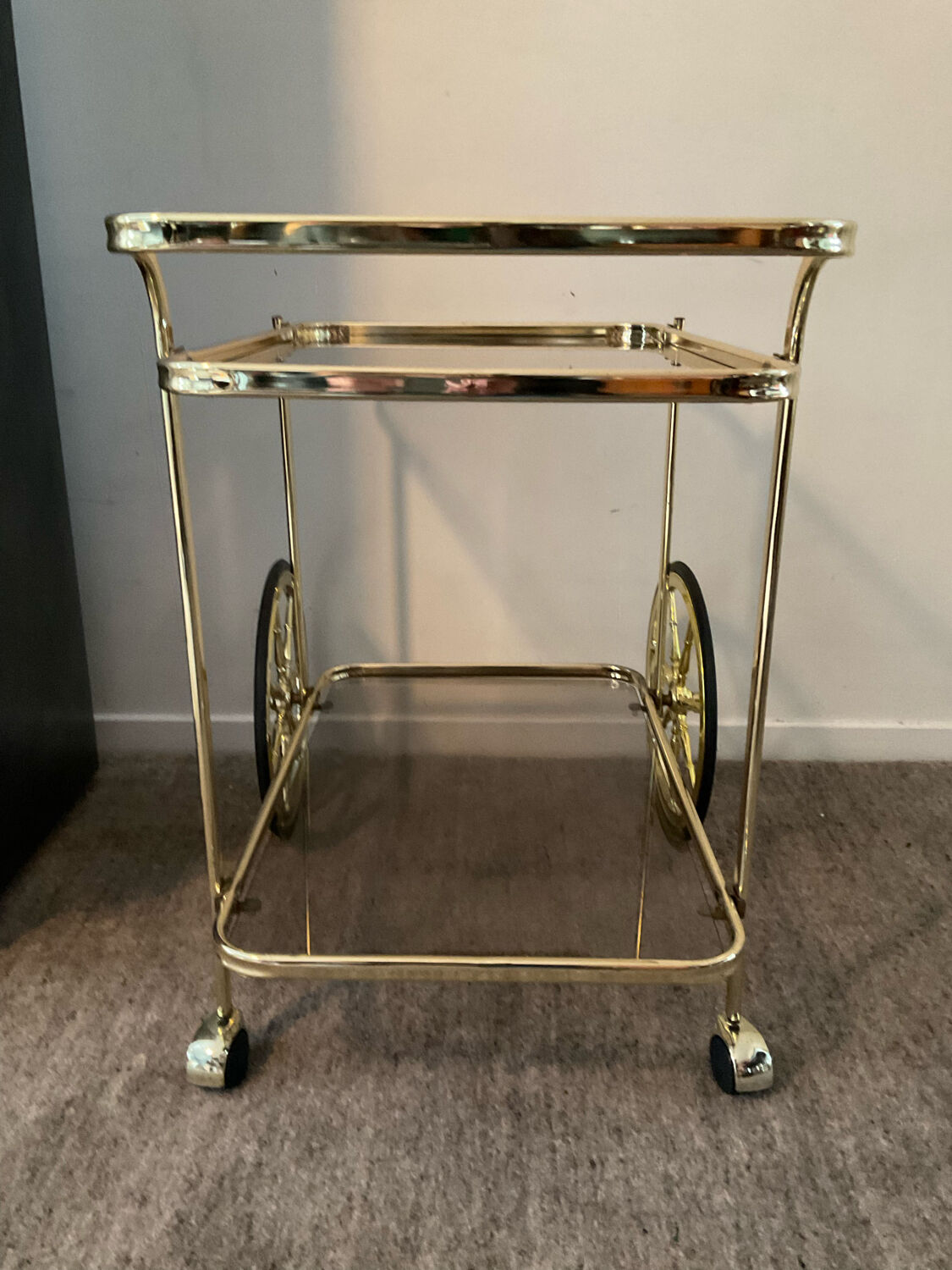 Vintage golden service from the 70s