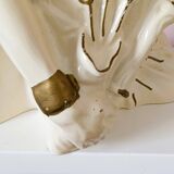 Pharaoh statue table lamp